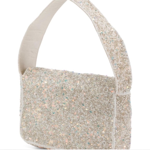 Viral T.J. Maxx Beaded Christmas Shoulder Bag NWT - Picture 7 of 12